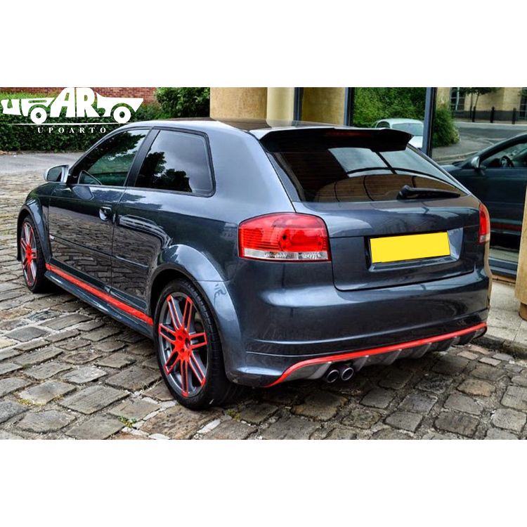 Audi A3 8P 3 Door Hatchback RS3 ABS Rear Roof Spoiler 2004-2013