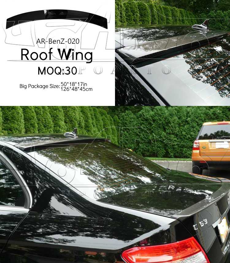 W204 Roof Wing