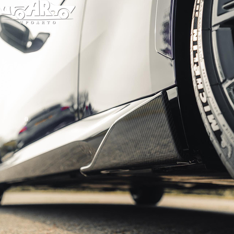 HAOSHENG Plastic MP Style Add-on Side Skirt BMW 2 Series G42 Coupe 2022