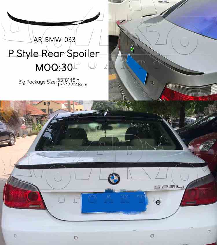 2004-2010 BMW 5 Series E60 P Style Rear Spoiler