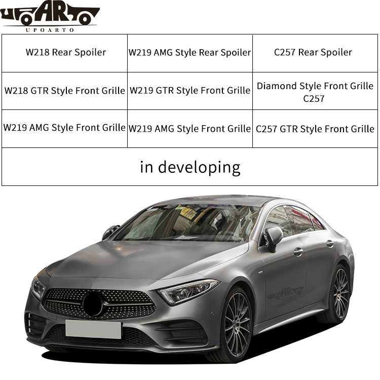 Exterior Accessories For Mercedes Benz CLS Class W219 W218 C257