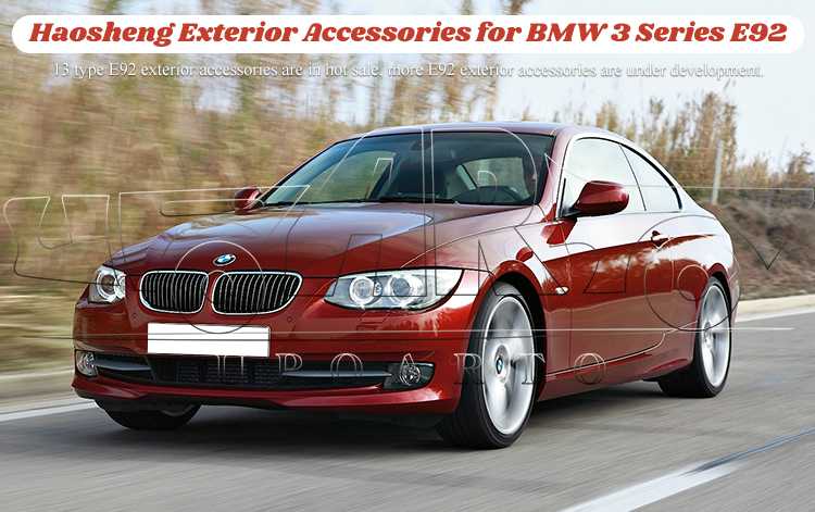e92 tuning parts