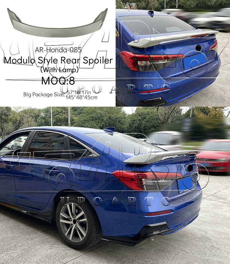 Civic Modulo Rear Spoiler Lamp Civic Modulo Rear Spoiler Lamp