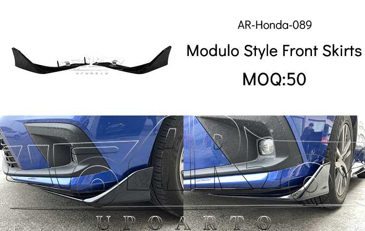 2022 Civic Modulo Front Skirts 2022 Civic Modulo Front Skirts