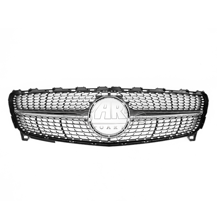 Diamond Style Plastic Front Bumper Grille Benz A Class W176 2016-2018
