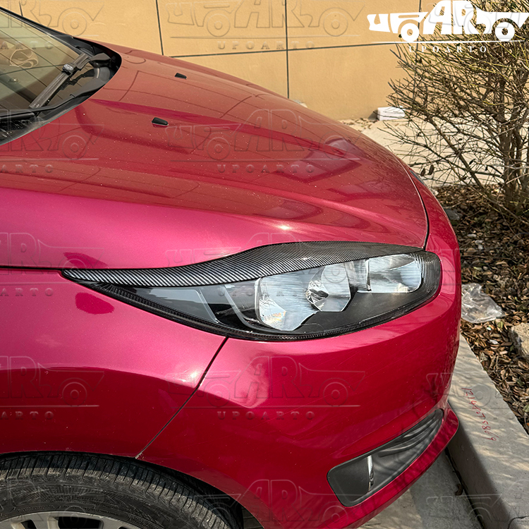 Ford Fiesta Hatchback Sedan MK6.5 Front Light Brow 2013-2014