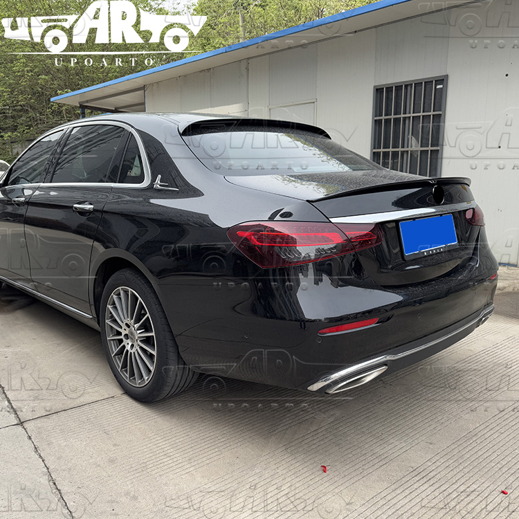AMG Style ABS Rear Trunk Spoiler Benz E-Class E200 E300 W213 Facelift 2021-2023