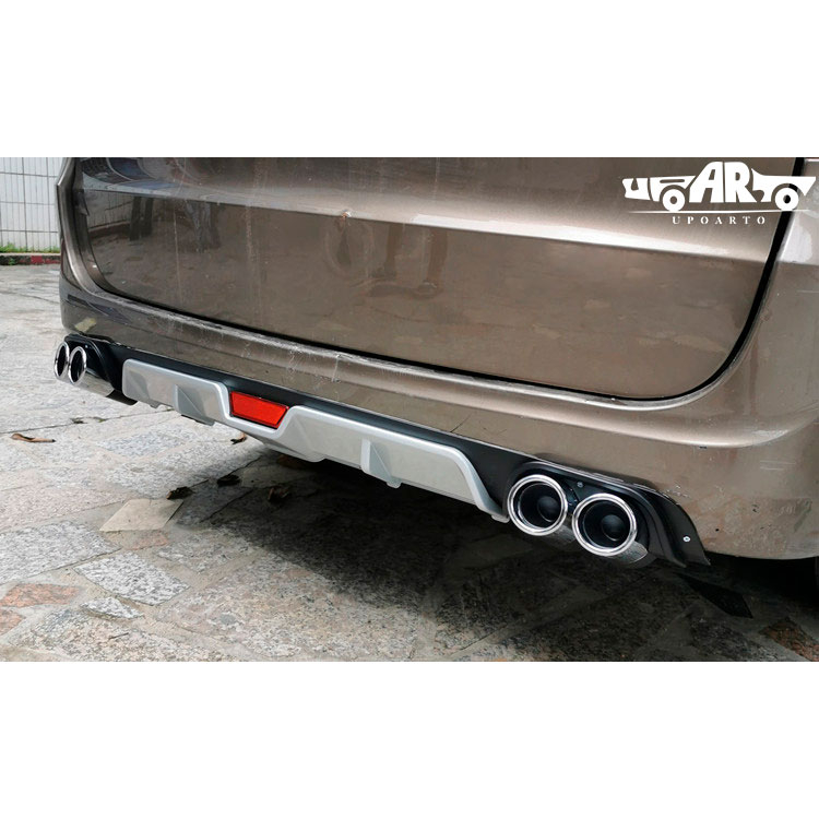 Style 2 Universal Rear Lip Diffuser With Brake Light