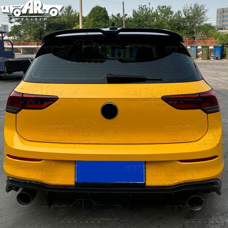 HAOSHENG ABS Oettinger Style 2 Add-on Rear Spoiler VW Golf 8 Glof8 R-Line