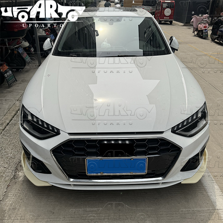 Audi A4 S-Line B9 Facelift Plastic Front Wrap Angle 2020-2025