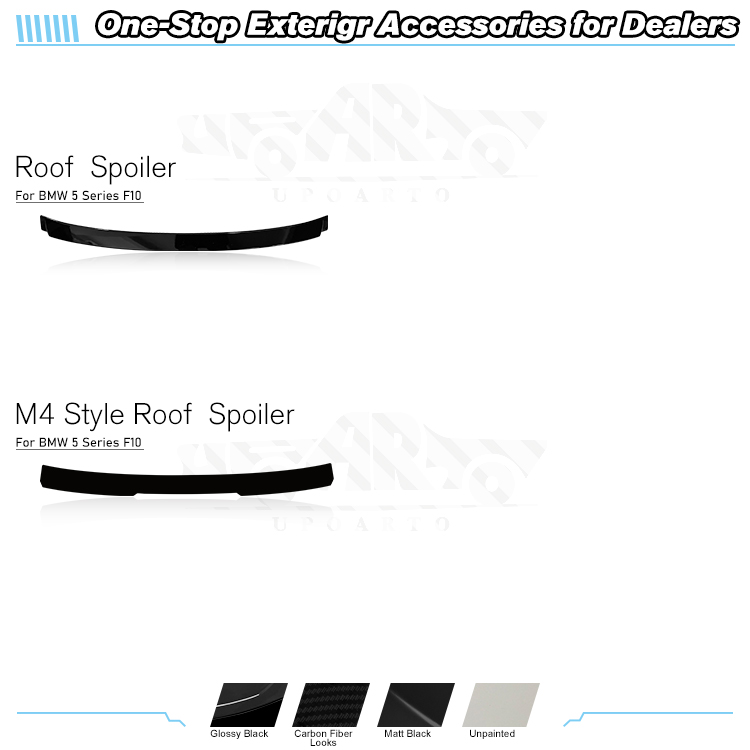 F10 Roof Spoiler F10 Roof Spoiler