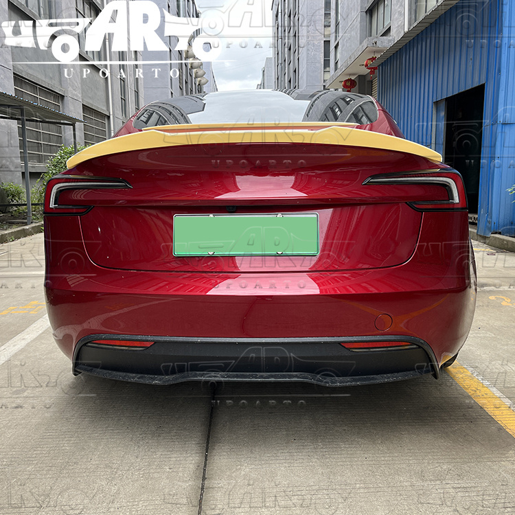 Aero M4 Style ABS Rear Trunk Spoiler Tesla Model 3 2023+