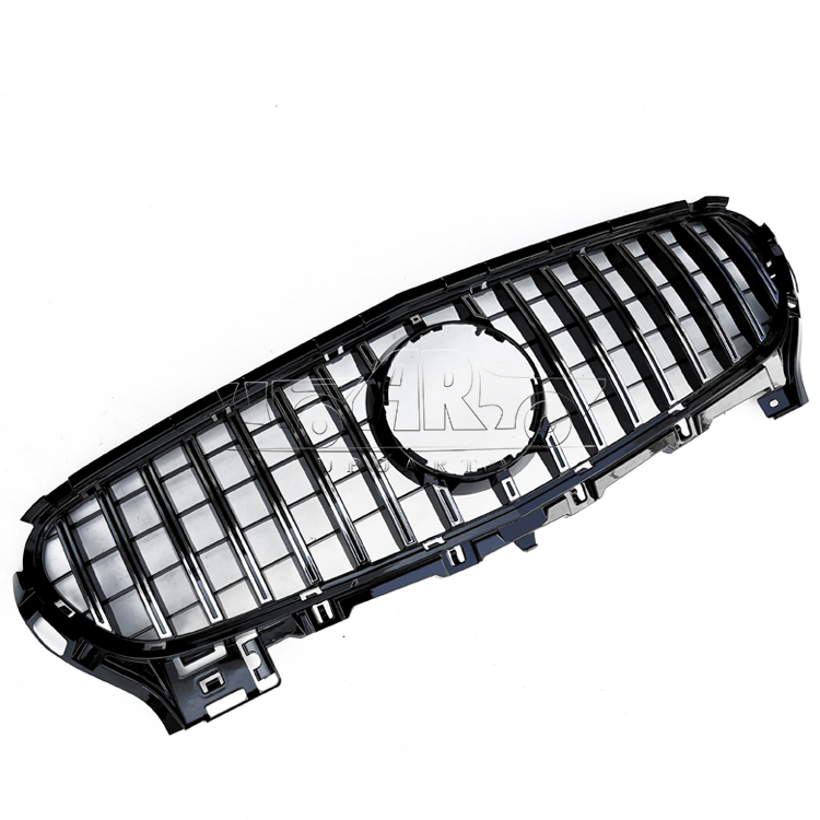 HAOSHENG Plastic GTR Style Add-on Grille Benz AMG GT 2-Door 2015-2017