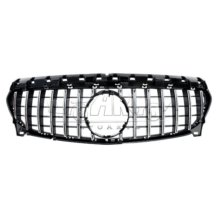 HAOSHENG Plastic GTR Style Add-on Front Grill Benz CLA W117 2016-2019