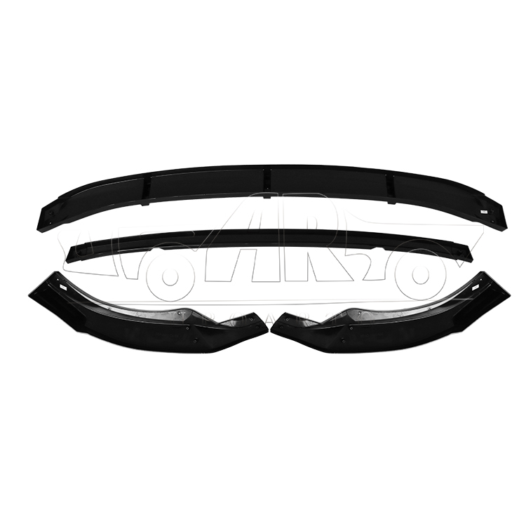 Audi E-Tron Srandard Car Plastic 4 Sections Front Lip 2019-2022