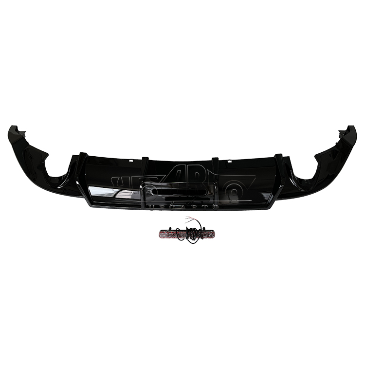 VW MK7.5 Rear Diffuser With Led VW MK7.5 Rear Diffuser With Led