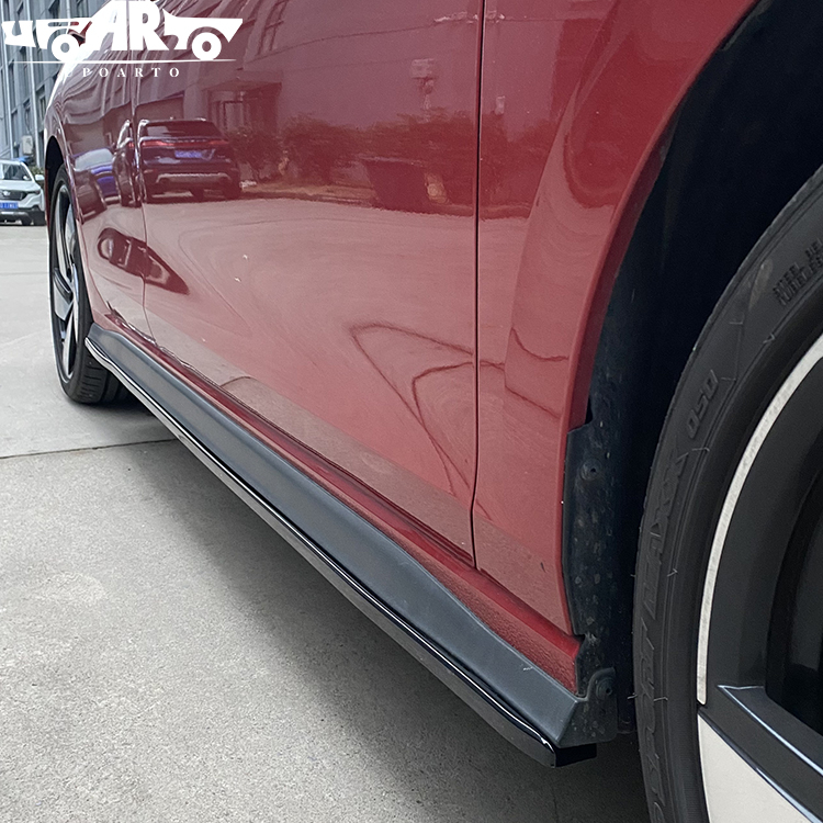 VW Golf 8 GTI Adding Type Plastic Side Skirt