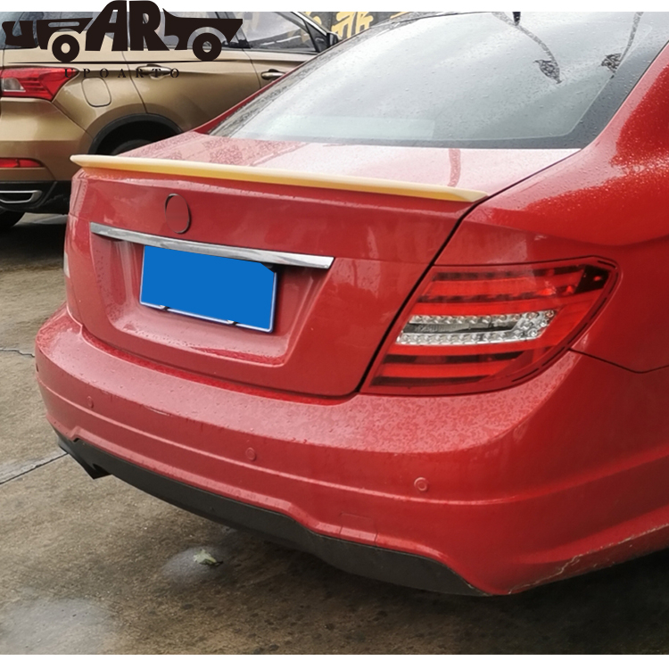 Mercedes Benz C-Class W204 Coupe V Style Rear Spoiler 2007-2013