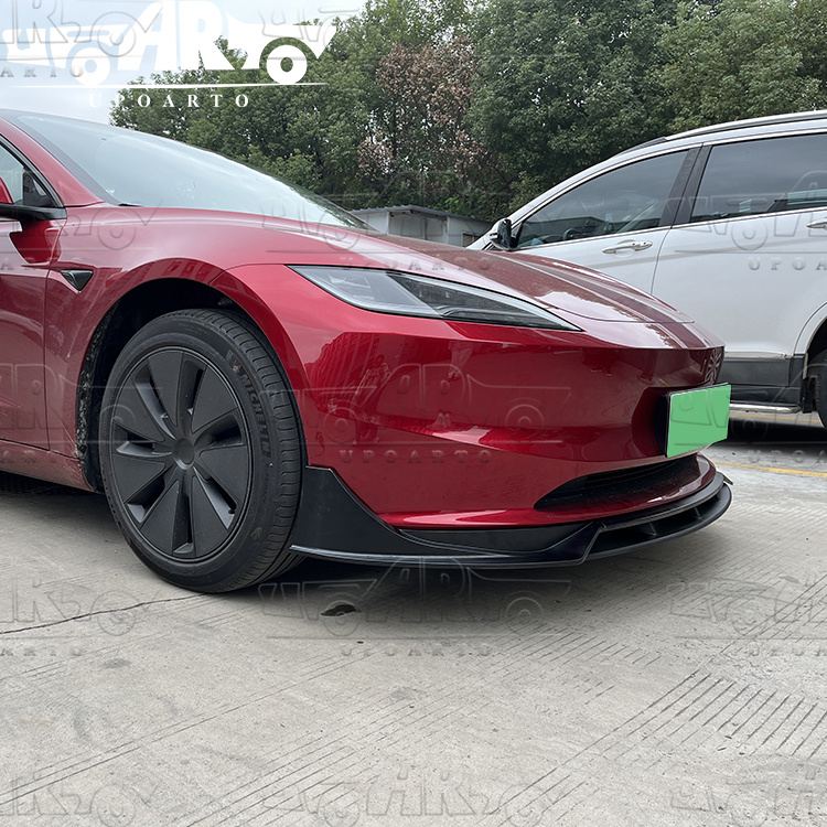 2023+ Tesla Model 3 4 Parts Front Bumper Lip ABS