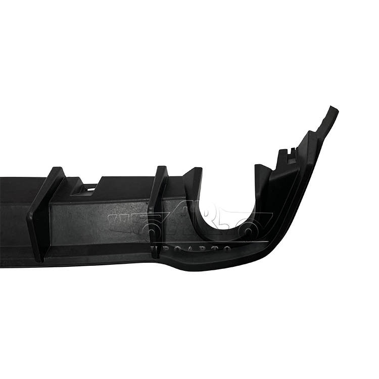 VW Golf 8 MK8 Rear Bumper Lip Right And Left Single Exahust Pipe