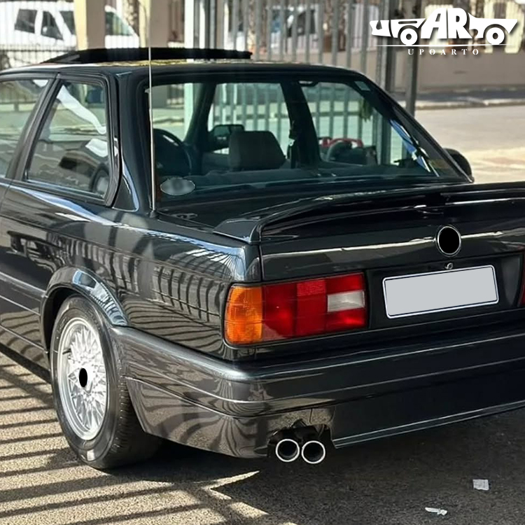 HAOSHENG ABS Mtech 2 Style Add-on Rear Wing BMW 3 Series E30 Saloon Coupe Cabrio 1983-1993