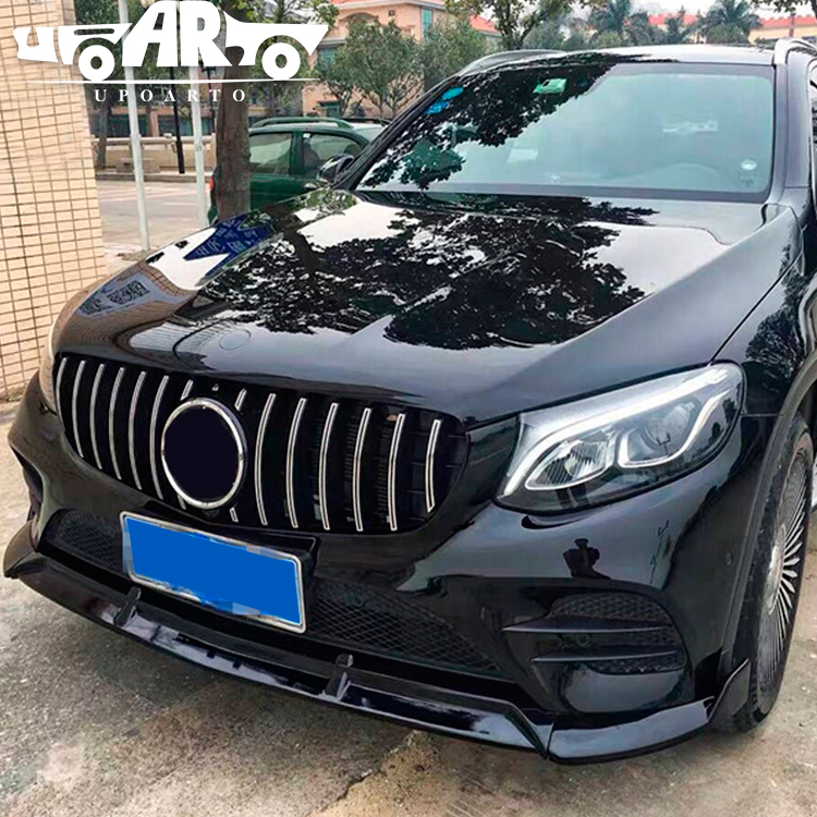 Mercedes Benz GLC W253 ABS Front Bumper Lip 2016-2019