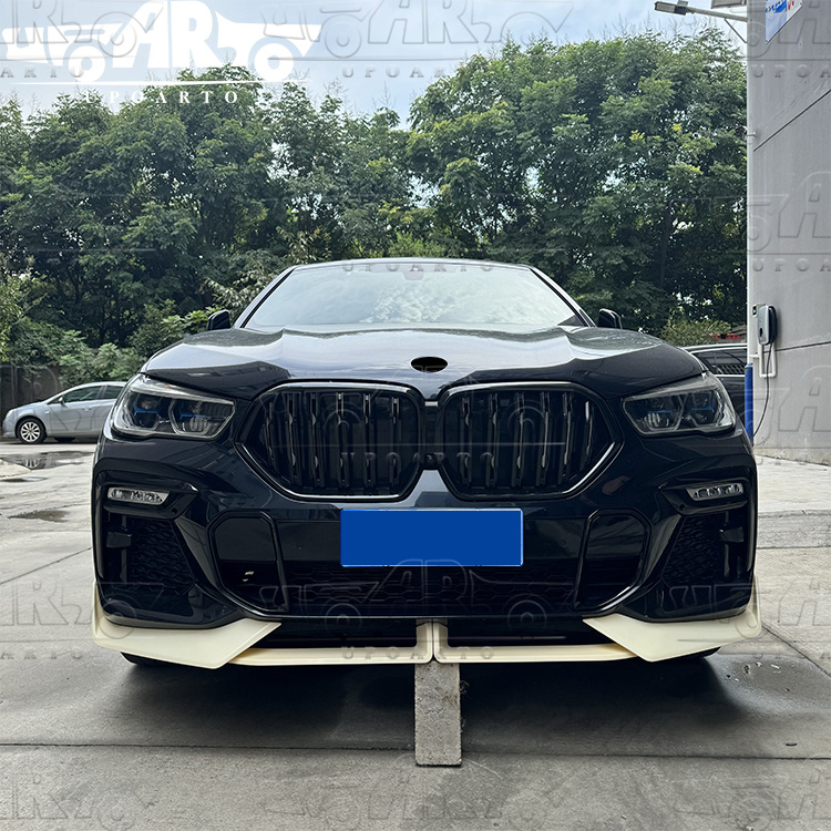 BMW X6 G06 M-Sport 4 Parts ABS Front Lip 2020-2022
