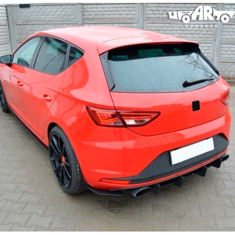 SEAT Leon Cupra MK3 Rear Blade Bumper Diffuser Side Splitters 2012-2016