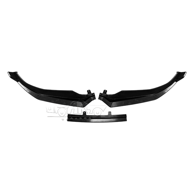 BMW 4 Series 4-Door G26 M Sport Plastic 3 PCS Front Bumper Lip 2021+