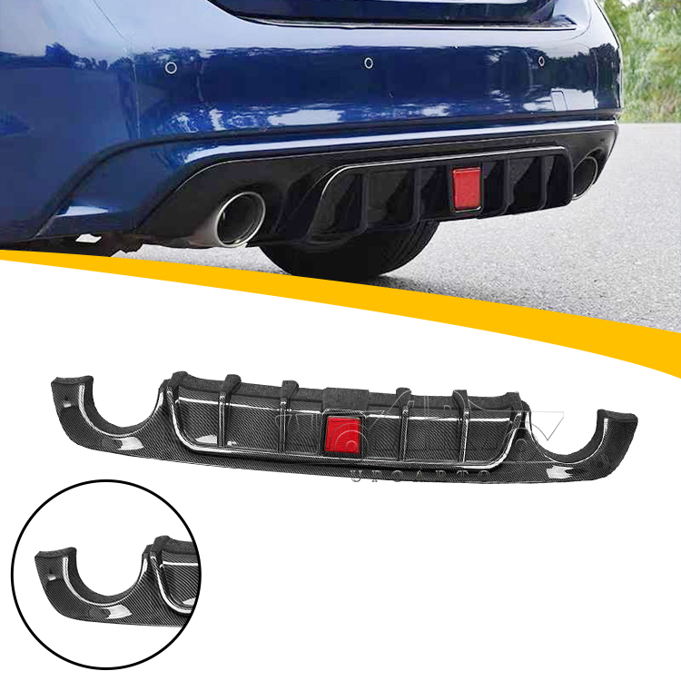 HAOSHENG Infiniti Q50 Rear Lip With Lamp 2018-2021