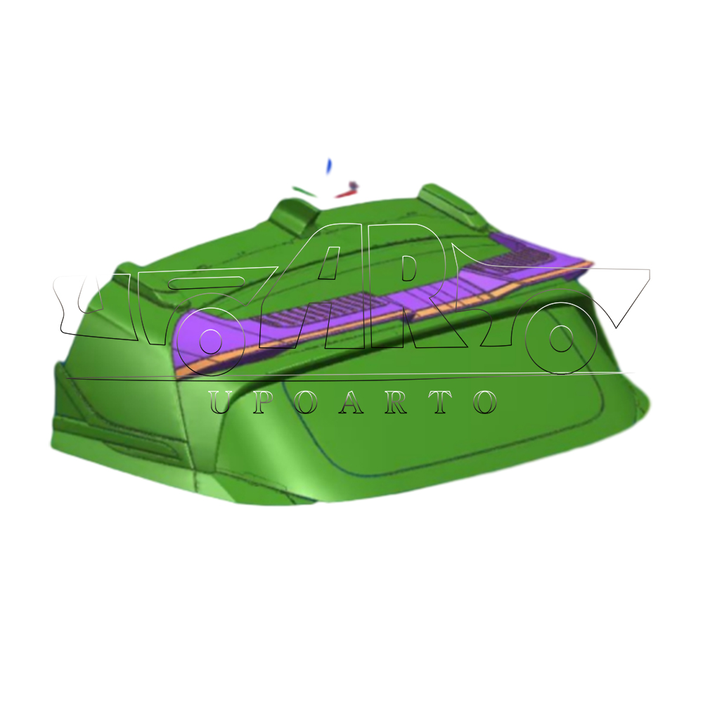 Tata Nexon EV Second Facelift ABS Rear Spoiler 2023+