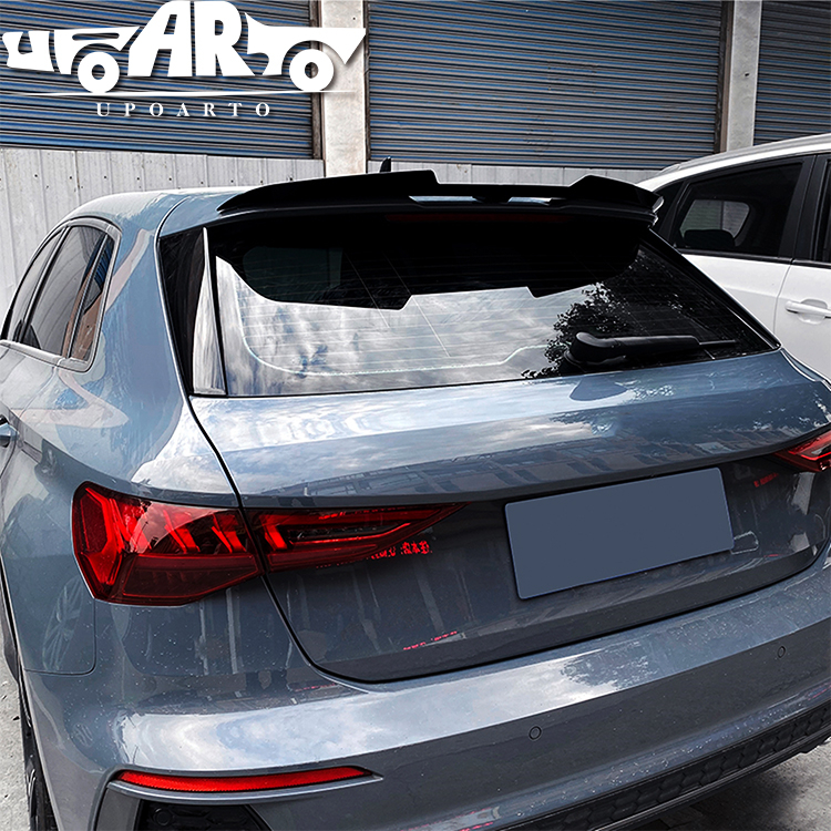 2021 Auid A3 8Y Hatchback Rear Window Spoiler ABS