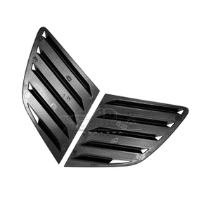 2010-2013 Audi A3 8P Hatchback Rear Window Louver Cover Trim Plastic