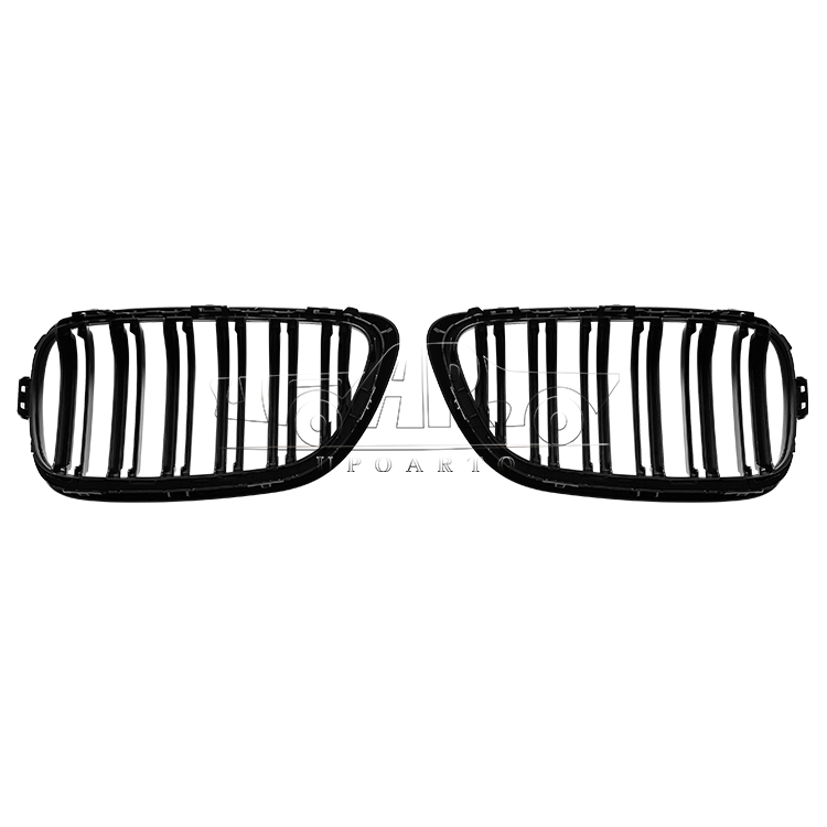 BMW 2 Series F22 Coupe Plastic Glossy Black Front Grill 2014-2021