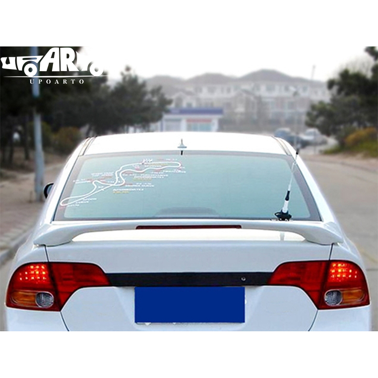 AR-Honda-006 Honda Civic 8 Gen Clip-on Style Include Lamp and Clamp Iron Parts ABS Rear spoiler 2006-2011 