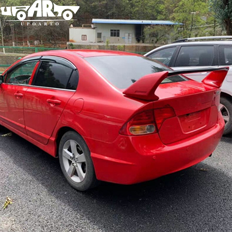 FD2 Style ABS Rear Spoiler（3/4 sections）Honda 8 Gen Civic 2006-2011