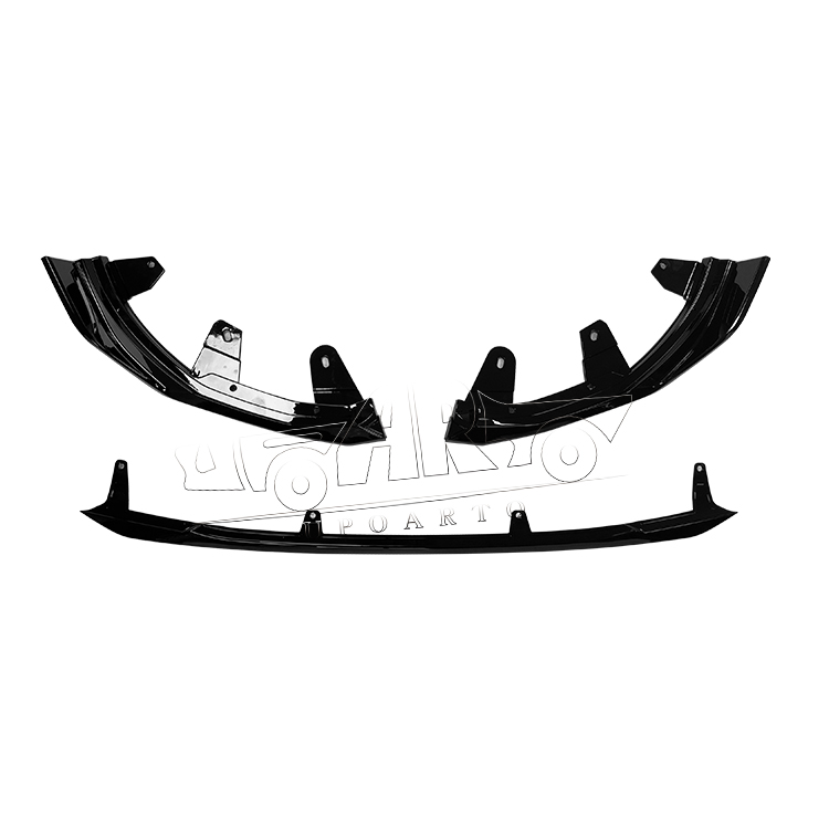 2022 BMW 2 Series G42 Coupe MP Style Front Lip Splitter 2 Parts ABS