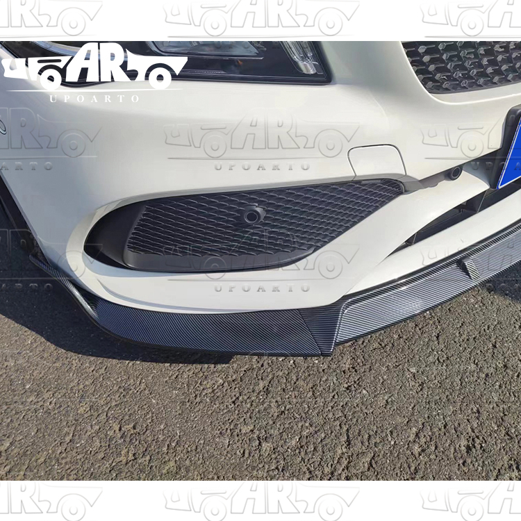 Mercedes Benz W117 CLA200 CLA 250 CLA45 AMG 3 Parts Front Lip 2016-2019