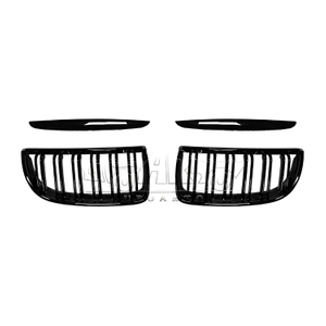 BMW 3 Series E90 Plastic Glossy Black Front Grill 2005-2007