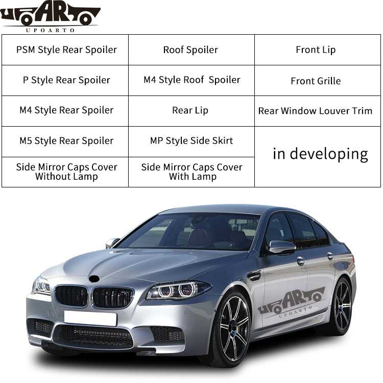 Exterior Accessories For BMW 5 Series F10 2010-2016
