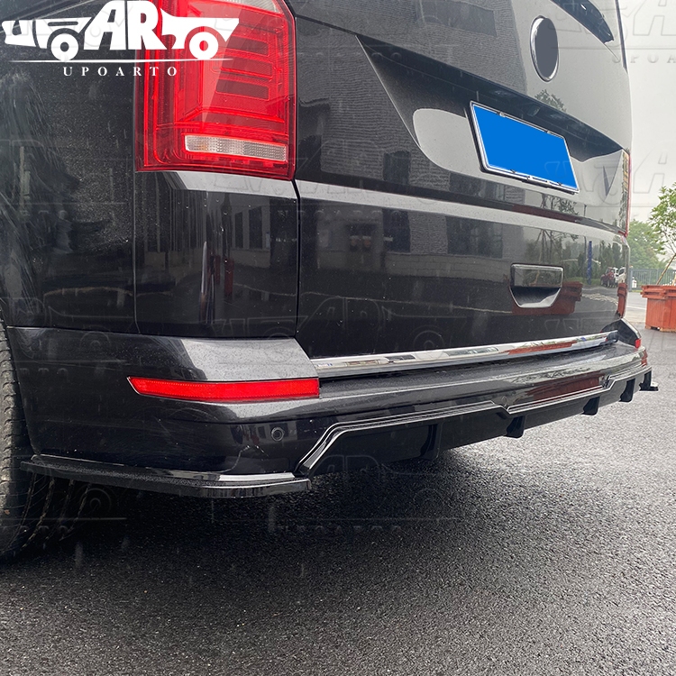 VW T6 Rear Bumper Lip Diffuser 15+ VW T6 Rear Bumper Lip Diffuser 15+