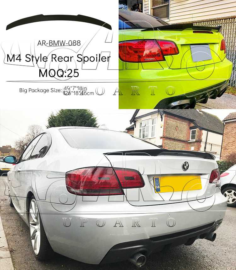 e92 m4 spoiler