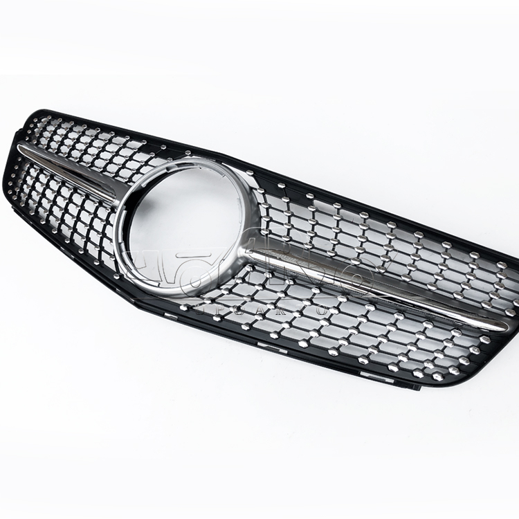 Diamond Style Plastic Grille Benz C Class W204 2007-2014