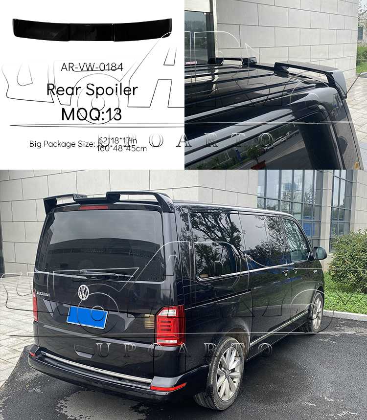 Volkswagen T6 Rear Spoiler Volkswagen T6 Rear Spoiler