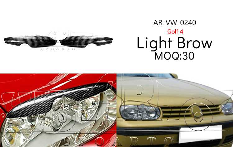 Golf 4 Light Brow