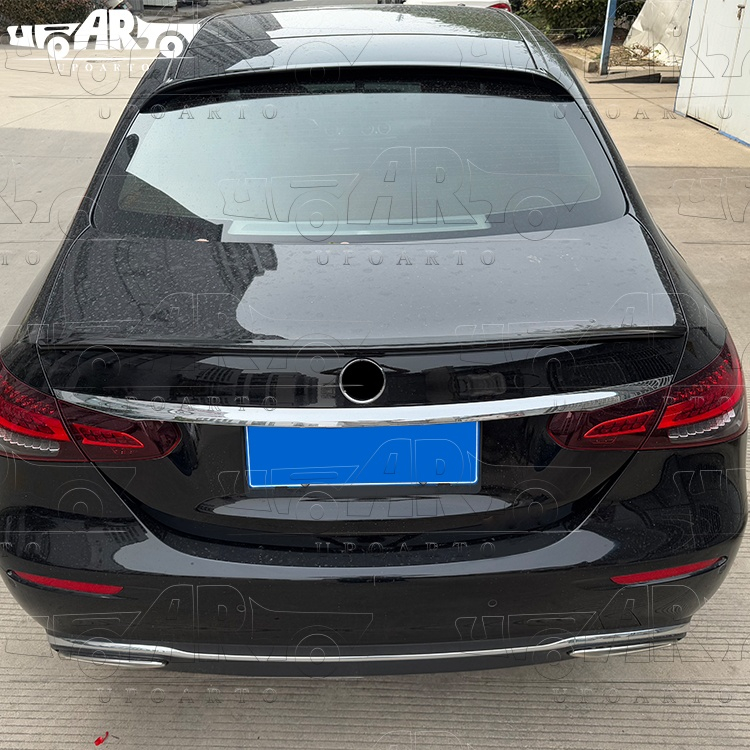 Benz E Class W213 E200 E300 Facelift ABS Back Window Roof Spoiler 2021-2023