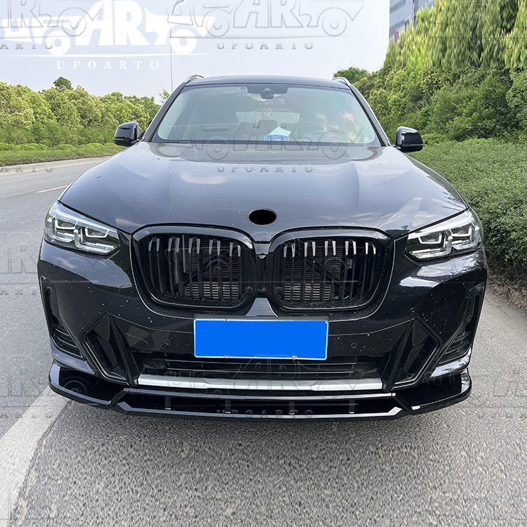 BMW X3 G01 LCI 4 Sections ABS Front Bumper Lip 2022+