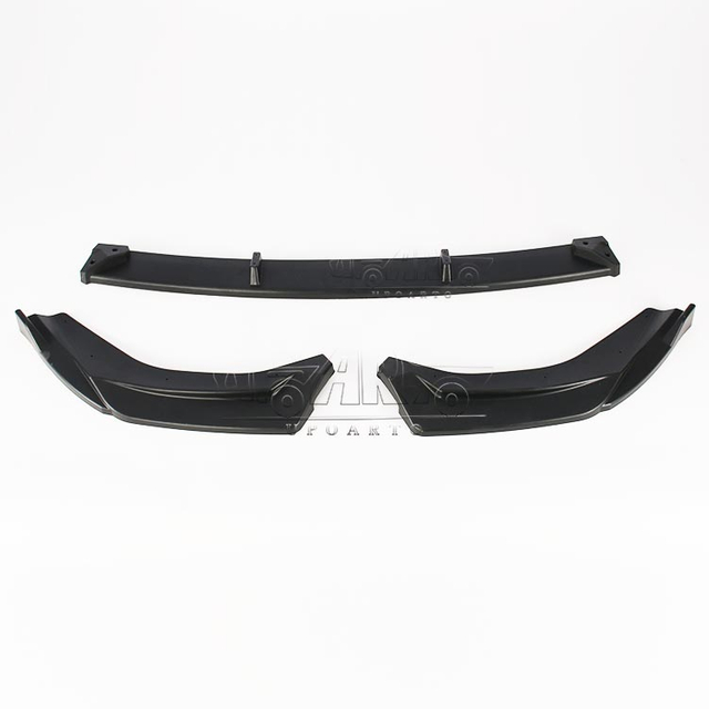 Audi A7 S Line S7 C8 Facelift 3 Sections Front Lip Splitter 2017+