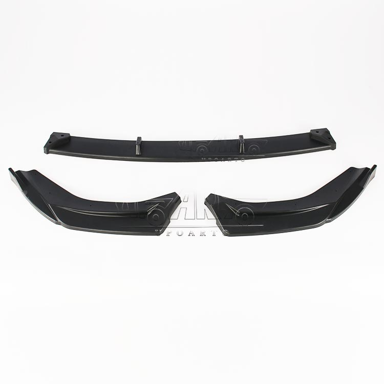 Audi A7 S Line S7 C8 Facelift 3 Sections Front Lip Splitter 2017+