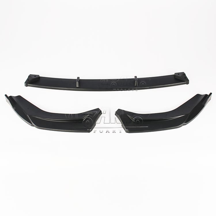 Audi A7 S Line S7 C8 Facelift 3 Sections Front Lip Splitter 2017+